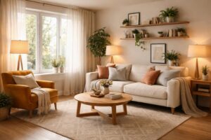 découvrez nos conseils pour aménager un salon cosy, alliant confort et ambiance chaleureuse pour un espace de vie accueillant.