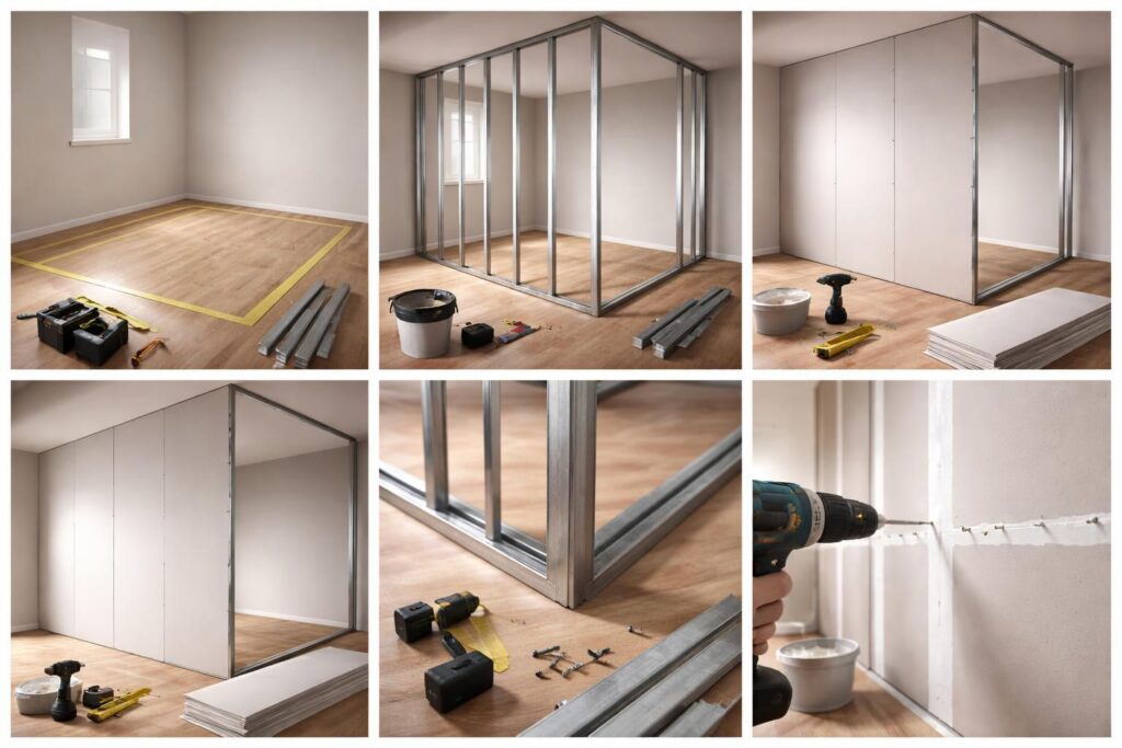 apprenez à installer une cloison en placo facilement grâce à notre guide étape par étape, avec des conseils pratiques pour réussir votre projet de rénovation.