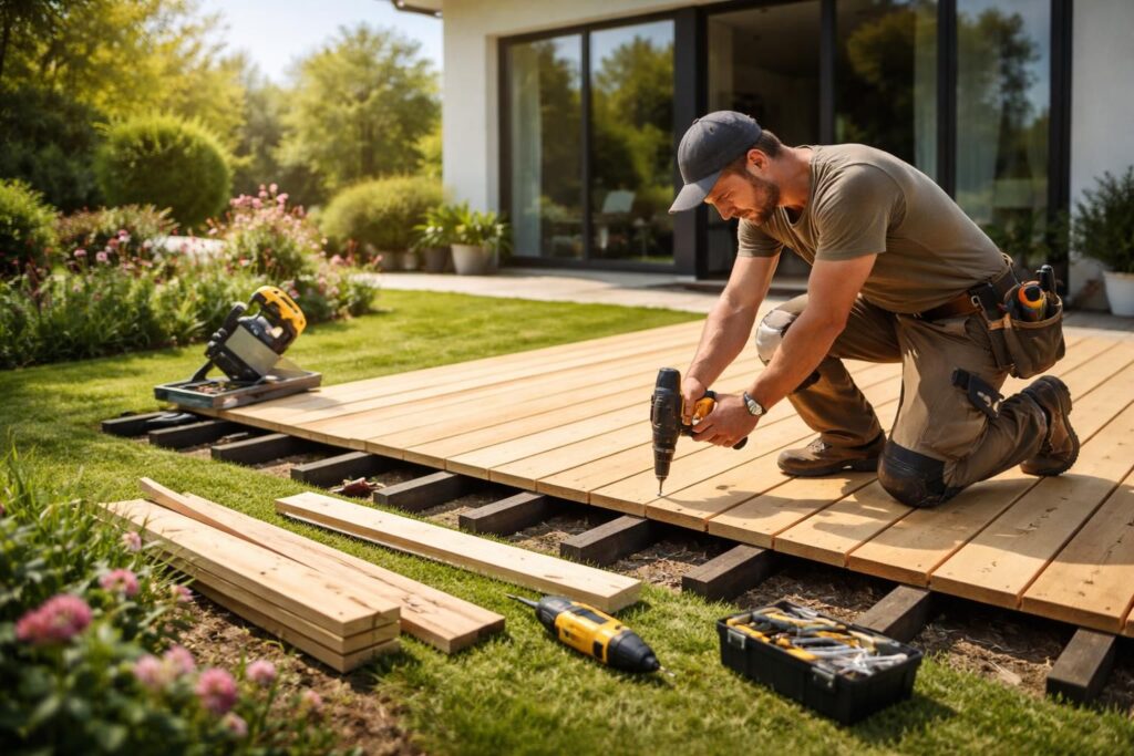 découvrez comment installer une terrasse en bois facilement et profitez d'un espace extérieur chaleureux et naturel. guide complet, conseils pratiques et astuces pour réussir votre projet.