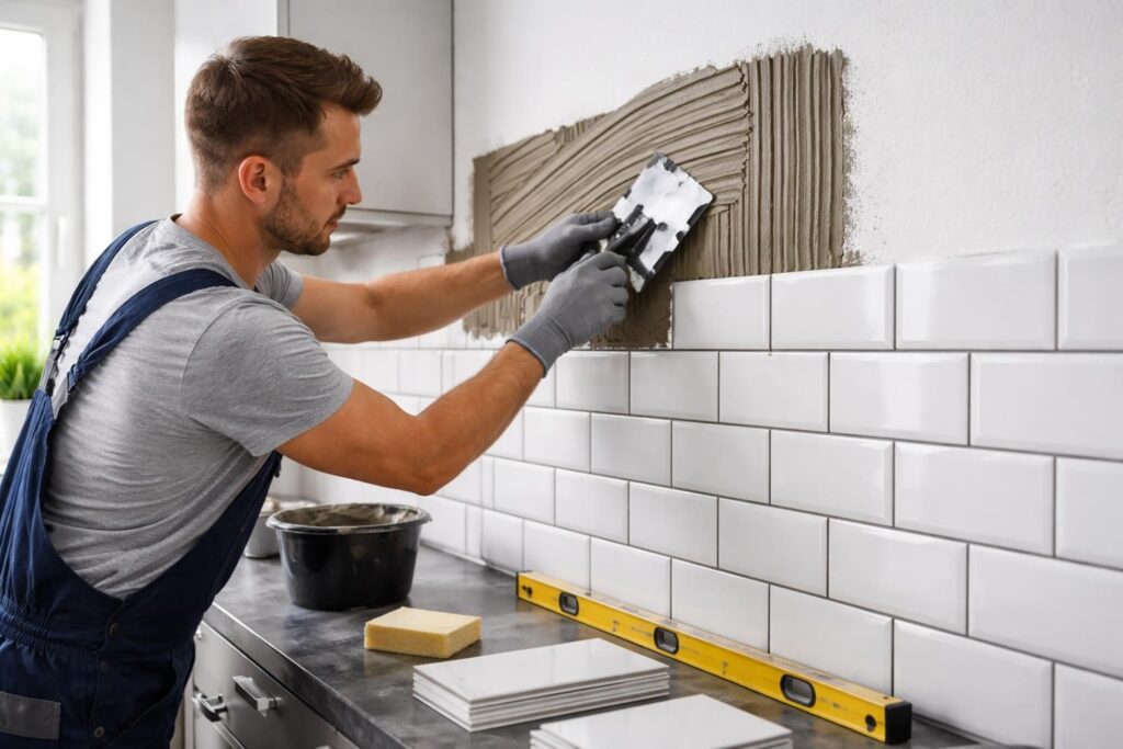 apprenez à poser un carrelage mural proprement avec notre guide étape par étape pour un résultat esthétique et durable.