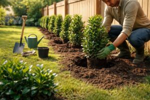 découvrez comment planter une haie persistante pour créer un écran végétal toute l'année, protéger votre jardin et apporter beauté et intimité à votre espace extérieur.