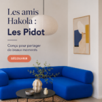 Collection Hakola Friends mettant en valeur des pièces de déco confortables et chaleureuses.