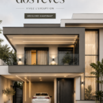 Intérieur cosy d'une maison de rêve, aux couleurs chaleureuses et décorations modernes