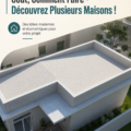 Un exemple de telhado embutido moderne sur une maison rénovée