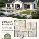 Un bungalow Perfect 145, un espace de vie élégant et fonctionnel au coeur de la nature.