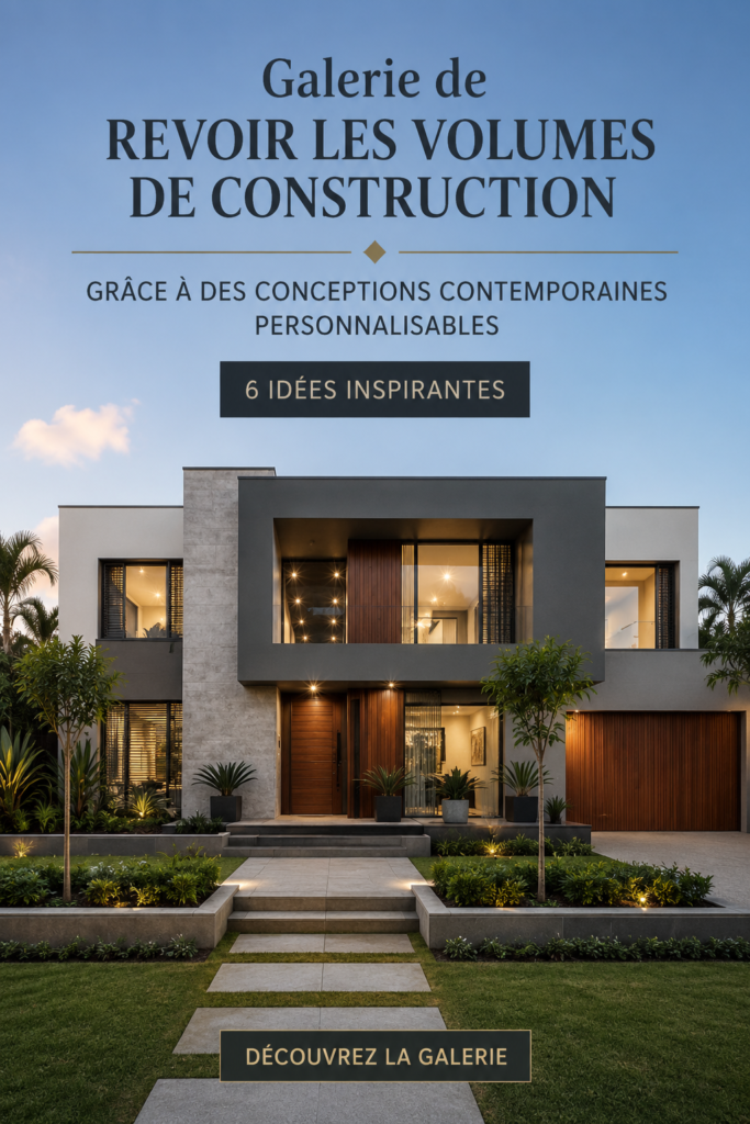 Inspirations de designs personnalisables pour un intérieur moderne.