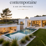 Maison d'architecte contemporaine avec jardin à Aix-en-Provence