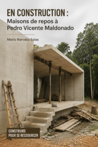 Vue d'une maison de repos à Pedro Vicente Maldonado entourée de nature, idéale pour des vacances sereines.
