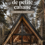 Une charmante petite cabane en bois dans un jardin verdoyant
