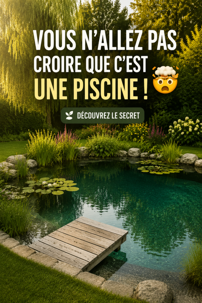 Une piscine moderne au design innovant entourée de verdure, créant un espace détente élégant