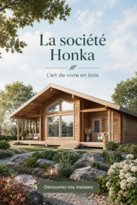 Logo de la société Honka, représentant son identité d'entreprise incontournable.