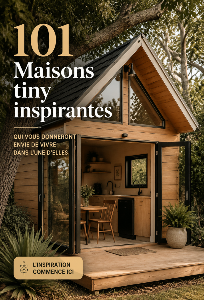 Une tiny house charmante entourée de verdure
