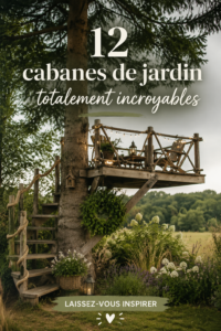 Cabanes de jardin en bois à la décoration chaleureuse