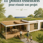 Un aperçu de matériaux durables utilisés pour l'éco-construction.
