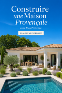 Maison provençale typique avec murs en pierre et toit en tuiles