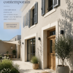 Mas contemporain à Marseille avec une architecture moderne.