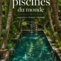 Une magnifique piscine entourée de verdure et de plantes colorées, inspirant à la détente.