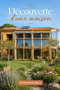 Vue extérieure d'une maison moderne inspirante