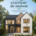 Maison moderne avec un extérieur élégant en 2024