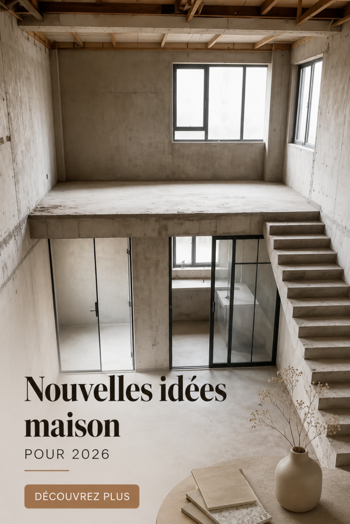 Idées de décoration moderne pour une maison en 2026.