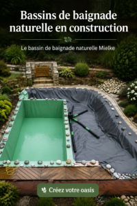 jardin aquatique luxuriant avec des plantes et un bassin