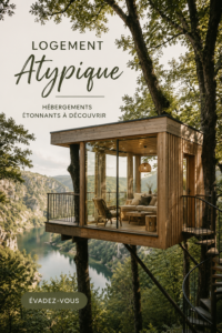 Un hébergement atypique charmant et unique en pleine nature.