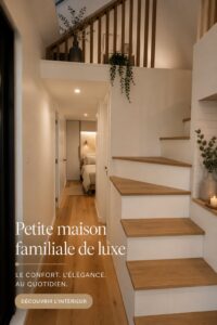 Maison familiale luxueuse avec une décoration intérieure épurée et moderne