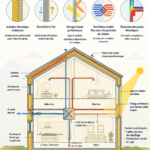 Maison passive exemplaire avec design moderne et éco-responsable, mettant en avant l'architecture durable.