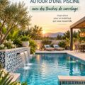 Aménagement de piscine avec carrelage moderne et élégant.