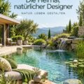 Maison avec une piscine naturelle au design élégant
