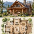 Plan de maison Frasier avec un design chaleureux et accueillant.