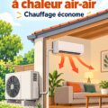 Système d'aerotermia installé dans une maison moderne