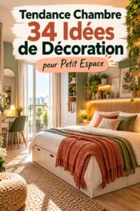 Chambre décorée avec des tendances modernes pour 2026
