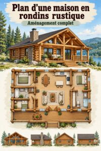 Vue d'ensemble du plan de maison Grandfield, chaleureux et fonctionnel